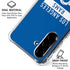 NFL Los Angeles Rams Blue Performance Series Galaxy A36 5G Clear Case