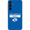 NFL Los Angeles Rams Blue Performance Series Galaxy A36 5G Skin