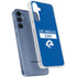 NFL Los Angeles Rams Blue Performance Series Galaxy A55 5G Clear Case
