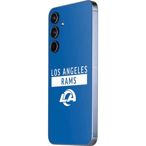 NFL Los Angeles Rams Blue Performance Series Galaxy A55 5G Skin
