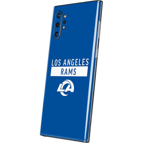NFL Los Angeles Rams Blue Performance Series Galaxy Note 10 Plus Skin