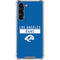 NFL Los Angeles Rams Blue Performance Series Galaxy S24 FE Clear Case