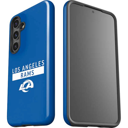 NFL Los Angeles Rams Blue Performance Series Galaxy S25 Impact Case