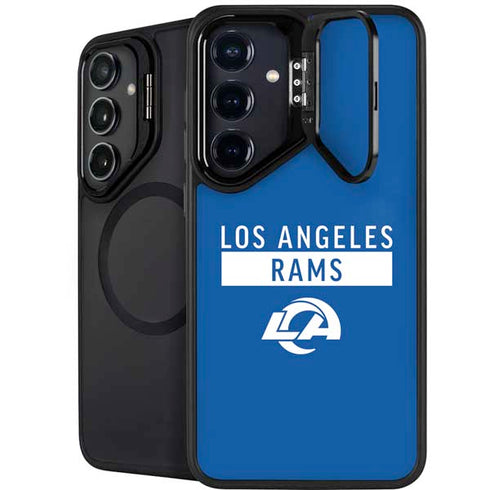 NFL Los Angeles Rams Blue Performance Series Galaxy S25 Plus Kickstand Case