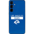 NFL Los Angeles Rams Blue Performance Series Galaxy S25 Plus Skin