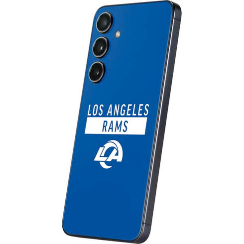 NFL Los Angeles Rams Blue Performance Series Galaxy S25 Plus Skin