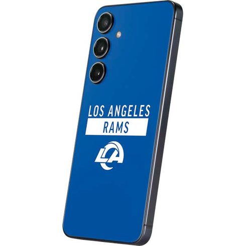 NFL Los Angeles Rams Blue Performance Series Galaxy S24 Skin