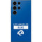 NFL Los Angeles Rams Blue Performance Series Galaxy S24 Ultra Skin