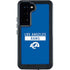 NFL Los Angeles Rams Blue Performance Series Galaxy S24 Waterproof Case
