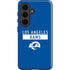 NFL Los Angeles Rams Blue Performance Series Galaxy S26 Impact Case
