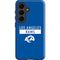 NFL Los Angeles Rams Blue Performance Series Galaxy S26 Plus Impact Case
