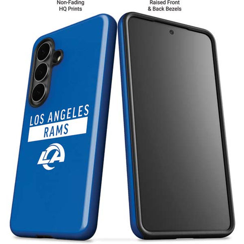 NFL Los Angeles Rams Blue Performance Series Galaxy S26 Plus Impact Case