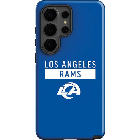NFL Los Angeles Rams Blue Performance Series Galaxy S26 Ultra Impact Case