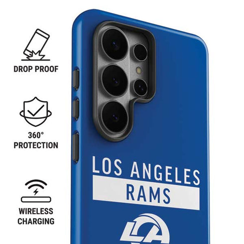 NFL Los Angeles Rams Blue Performance Series Galaxy S26 Ultra Impact Case