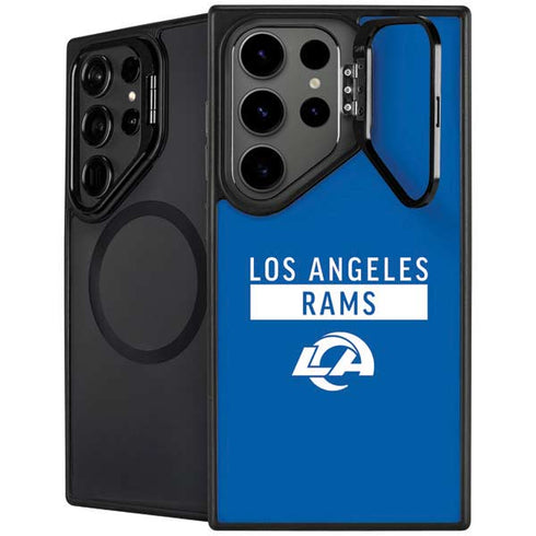 NFL Los Angeles Rams Blue Performance Series Galaxy S26 Ultra Kickstand Case