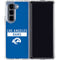 NFL Los Angeles Rams Blue Performance Series Galaxy Z Fold5 5G Clear Case