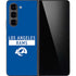 NFL Los Angeles Rams Blue Performance Series Galaxy Z Fold5 5G Skin