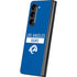 NFL Los Angeles Rams Blue Performance Series Galaxy Z Fold5 5G Skin