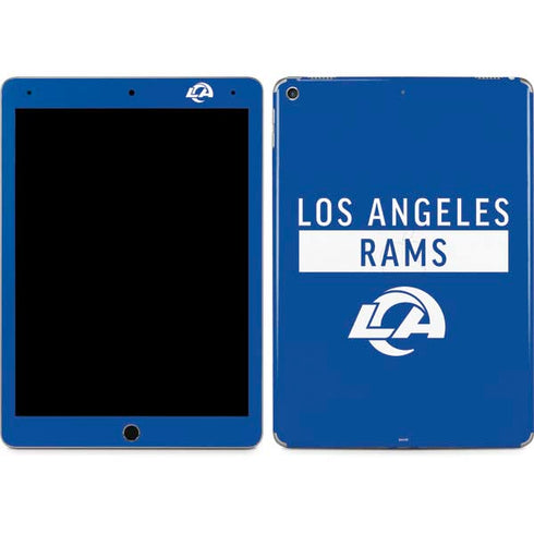 NFL Los Angeles Rams Blue Performance Series iPad Skins