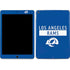 NFL Los Angeles Rams Blue Performance Series iPad Skins