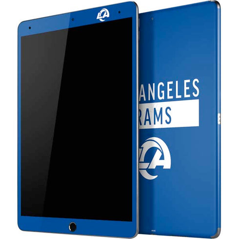 NFL Los Angeles Rams Blue Performance Series iPad Skins