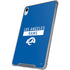 NFL Los Angeles Rams Blue Performance Series iPad 11th Gen (2025) Clear Case