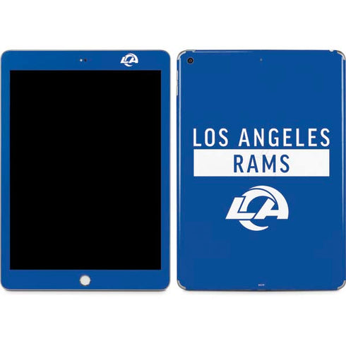 NFL Los Angeles Rams Blue Performance Series Apple iPad Skin