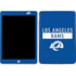 NFL Los Angeles Rams Blue Performance Series Apple iPad Skin
