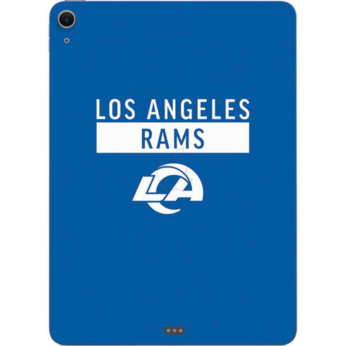 NFL Los Angeles Rams Blue Performance Series Apple iPad Air Skin