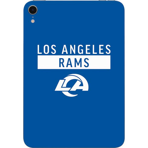 NFL Los Angeles Rams Blue Performance Series Apple iPad Mini Skin