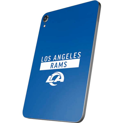 NFL Los Angeles Rams Blue Performance Series Apple iPad Mini Skin