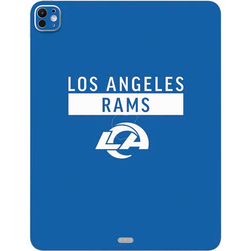 NFL Los Angeles Rams Blue Performance Series iPad Pro 13in M4 (2024) Skin