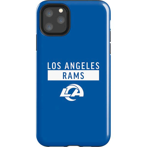 NFL Los Angeles Rams Blue Performance Series iPhone Cases