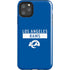 NFL Los Angeles Rams Blue Performance Series iPhone Cases