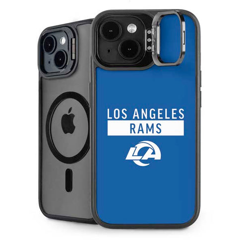 NFL Los Angeles Rams Blue Performance Series iPhone 14 Kickstand Case