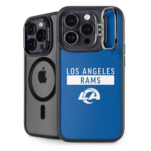 NFL Los Angeles Rams Blue Performance Series iPhone 14 Pro Max Kickstand Case