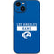 NFL Los Angeles Rams Blue Performance Series iPhone Skins