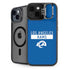 NFL Los Angeles Rams Blue Performance Series iPhone 15 Kickstand Case