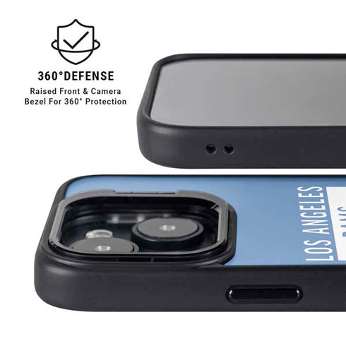 NFL Los Angeles Rams Blue Performance Series iPhone 15 Plus Kickstand Case