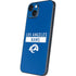 NFL Los Angeles Rams Blue Performance Series iPhone 15 Skin