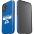 NFL Los Angeles Rams Blue Performance Series iPhone 16 Impact Case