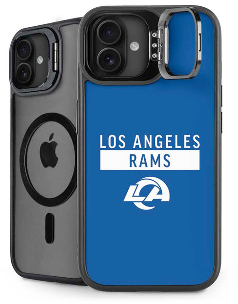 NFL Los Angeles Rams Blue Performance Series iPhone 16 Plus Kickstand Case