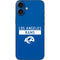 NFL Los Angeles Rams Blue Performance Series iPhone 16 Plus Skin