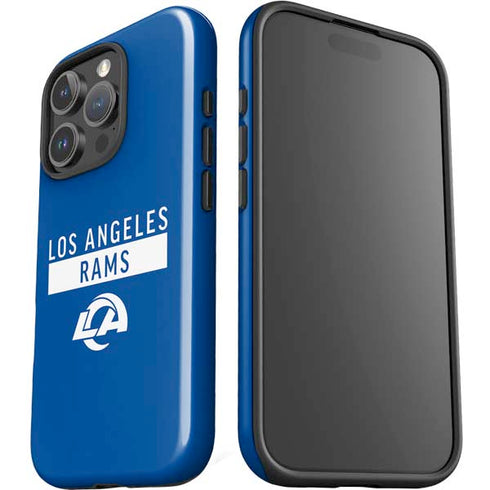 NFL Los Angeles Rams Blue Performance Series iPhone 16 Pro Impact Case