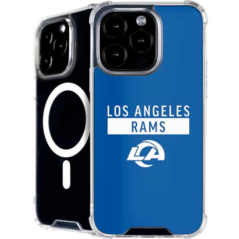 NFL Los Angeles Rams Blue Performance Series iPhone 16 Pro MagSafe Case