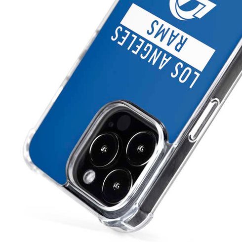 NFL Los Angeles Rams Blue Performance Series iPhone 16 Pro MagSafe Case