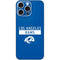 NFL Los Angeles Rams Blue Performance Series iPhone 16 Pro Max Skin