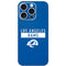 NFL Los Angeles Rams Blue Performance Series iPhone 16 Pro Skin