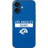 NFL Los Angeles Rams Blue Performance Series iPhone 16 Skin