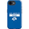 NFL Los Angeles Rams Blue Performance Series iPhone 16e Impact Case